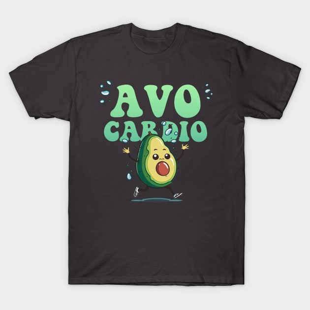 Avocardio T-Shirt by Hehe Tees